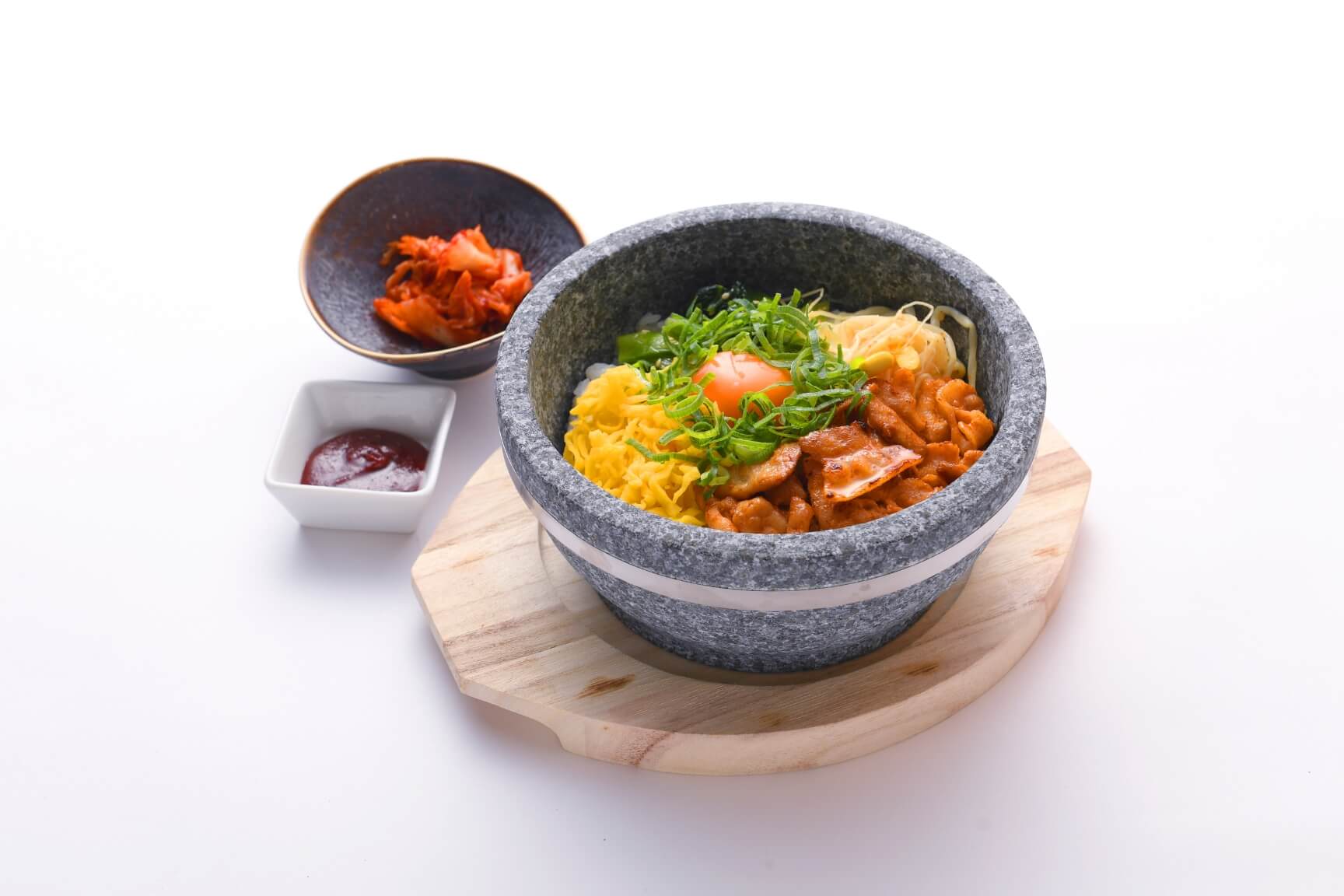 大阪の銭湯『ひなたの湯』レストランの石焼ビビンバ